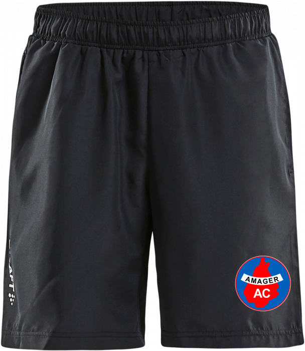 Craft - Aac Competition Shorts Jr - Zwart & wit