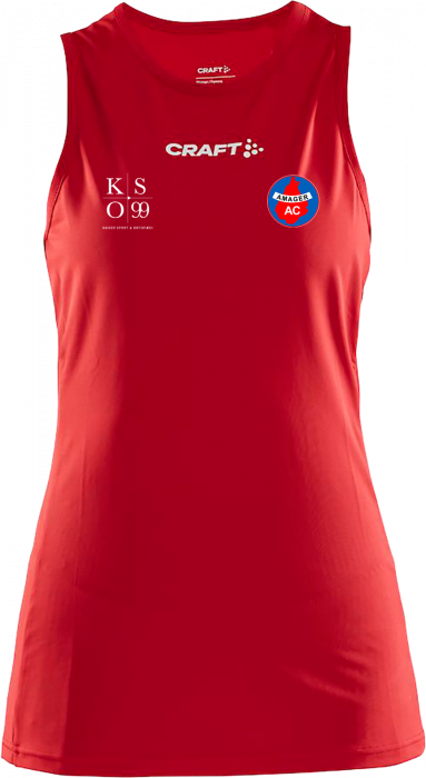Craft - Aac Competition Women Singlet Slim - Rojo