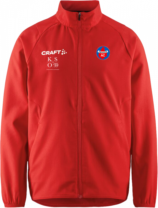 Craft - Aac Wind Jacket Kids - Bright Red