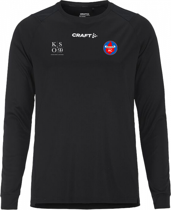 Craft - Aac Konkurrence Longsleeve T-Shirt Kids - Nero