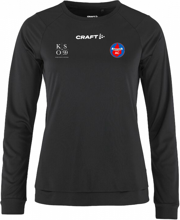 Craft - Aac Konkurrence Langærmet T-Shirt Dame - Sort